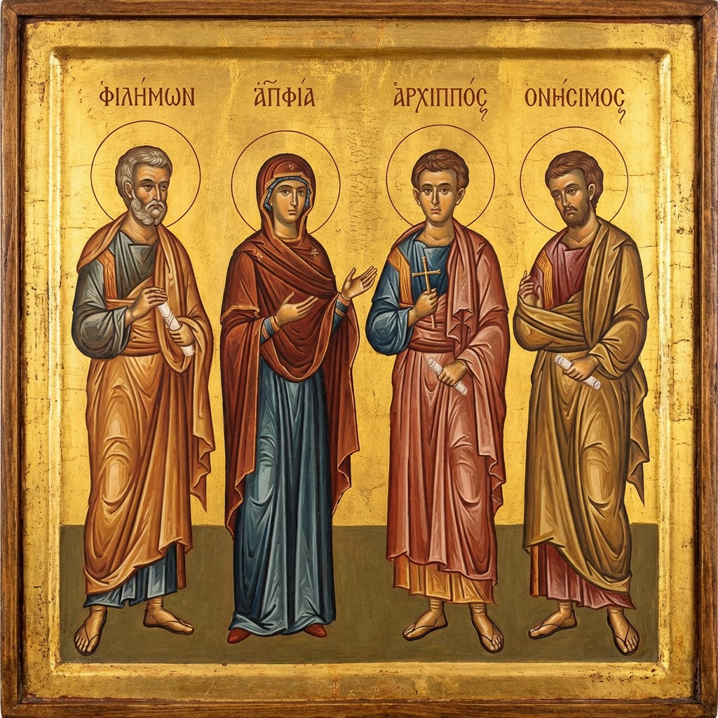 Honoring Saints Philemon, Apphia, Archippus & Onesimus – Whispers of Grace